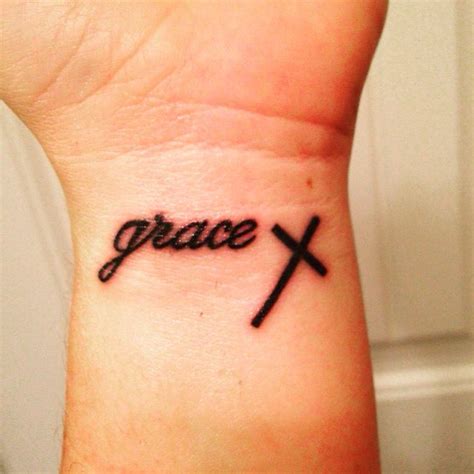 Your grace is enough, Lord! #grace #tattoo #JesusLovesMyTattoos | Grace tattoos, Religious ...