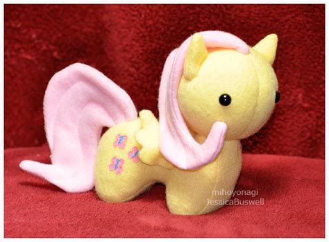 MLP - Itsy-Pony Fluttershy Plush by mihoyonagi on DeviantArt