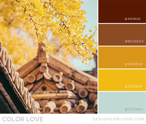 Yellow & Brown Color Palette