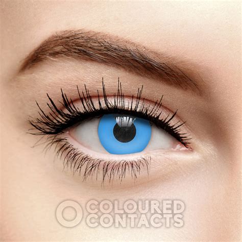 Sky Blue Contact Lenses, Best Blue Eye Lens, Natural Contacts