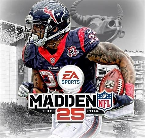 Concept cover of Madden 25 with Arian Foster : Texans