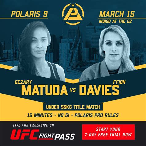 Polaris 9: Gezary Matuda vs Ffion Davies – Polaris Pro Grappling