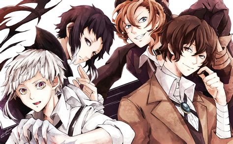 Dazai, Chuuya, Akutagawa, Atsushi Bungou Stray Dogs Wallpaper, Dog ...