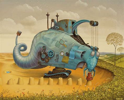 Jacek Yerka: Painting – Daily Art Fixx