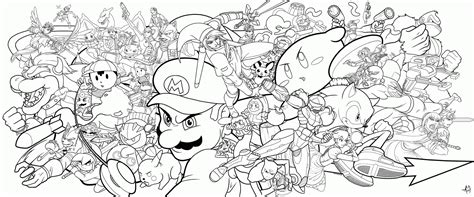 10 Pics Of Super Smash Yoshi Coloring Pages - Mario Sonic Coloring ... - Coloring Home
