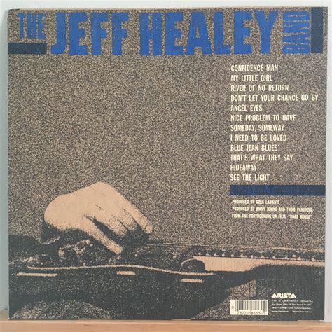 The Jeff Healey Band – See The Light – Vinyl Distractions