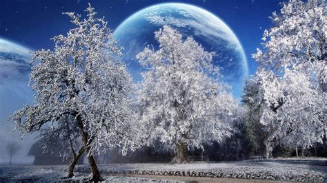 Pretty Winter Backgrounds (71+ pictures)