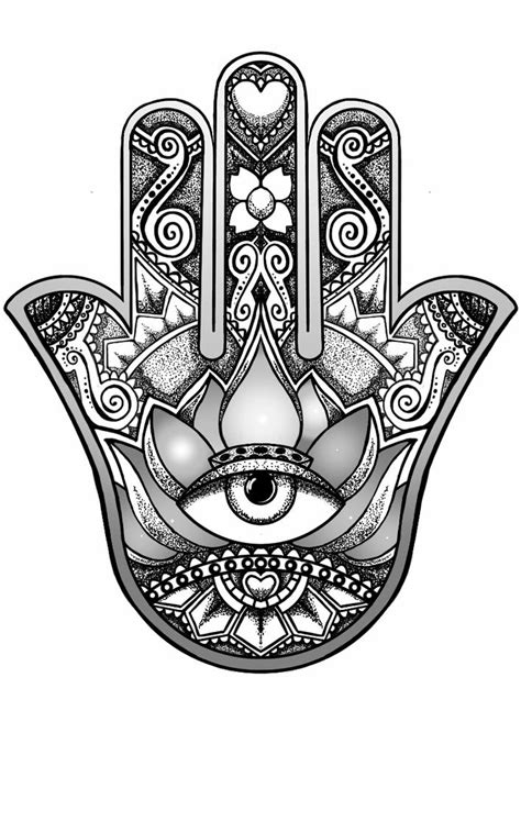 hamsa hand design by andywillmore on DeviantArt