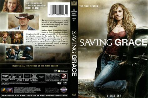 Saving Grace Season 3 (2010) R1 DVD Cover - DVDcover.Com