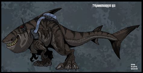 ArtStation - Tyrannosharkus Rex