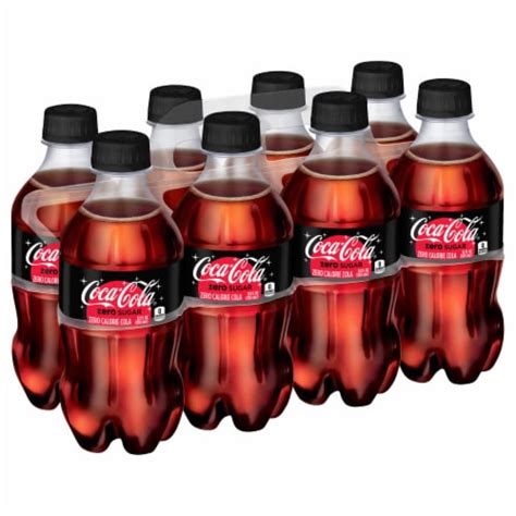 Coca-Cola® Zero Sugar Soda Bottles, 8 pk / 12 fl oz - Kroger