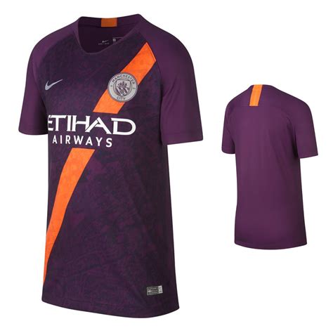 Nike Youth Manchester City Soccer Jersey (Alternate 18/19 ...