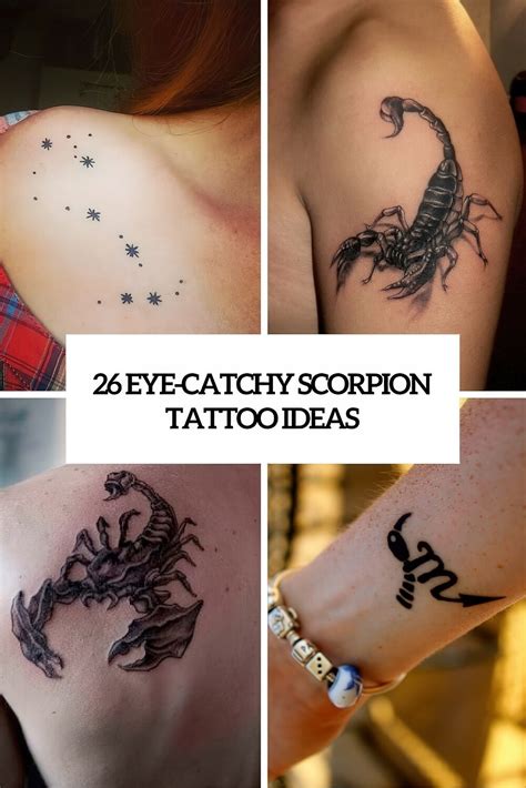 Scorpion Tattoo Ideas - Design Talk