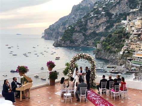 Positano wedding ceremony with breathtaking views | Best wedding ...