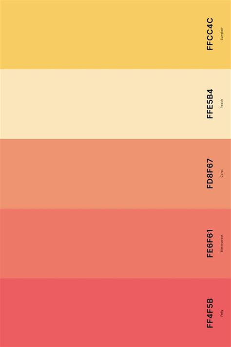 25+ Best Coral Color Palettes with Names and Hex Codes in 2024 | Coral colour palette, Hex color ...