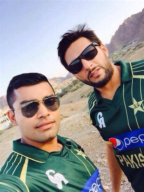 Shahid Afridi And Umar Akmal - Cricket Images & Photos