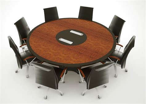 Circular Office Meeting Table Round Office Table Offi - vrogue.co