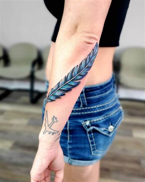 10 Best Blue Jay Feather Tattoo Ideas That Will Blow Your Mind ...