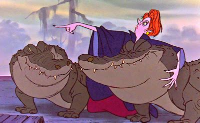 The Rescuers Medusa Alligators