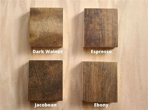 Dark Walnut Wood Stain