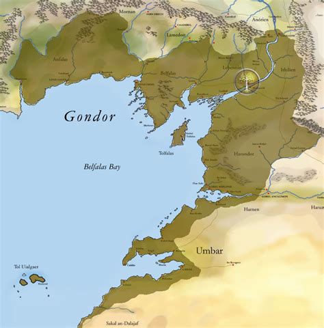 Gondor breaks the Siege of Umbar & defeats Harad, thus reaching the ...