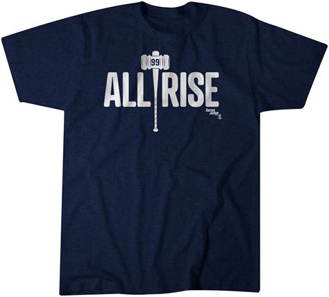 Aaron Judge All Rise Name + Number Shirt - MLBPA Licensed - BreakingT