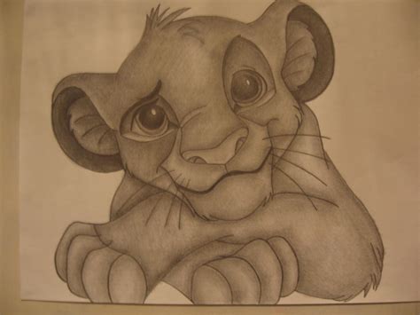 How To Draw Simba How To Draw Simba Disney Drawing Ch - vrogue.co