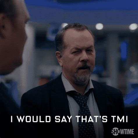 Tmi Too Much Information GIF - Tmi TooMuchInformation DavidCostabile - Discover & Share GIFs