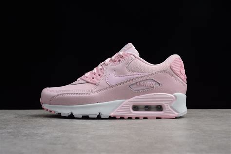 Women's Nike Air Max 90 Se Mesh GS Prism Pink/White 880305-600
