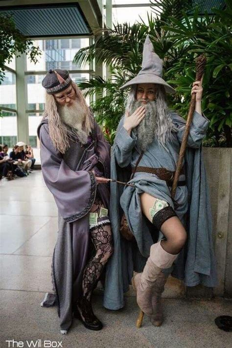 Cosplay HarryPotter;Lord of Rings Dumbledore&Gandalf