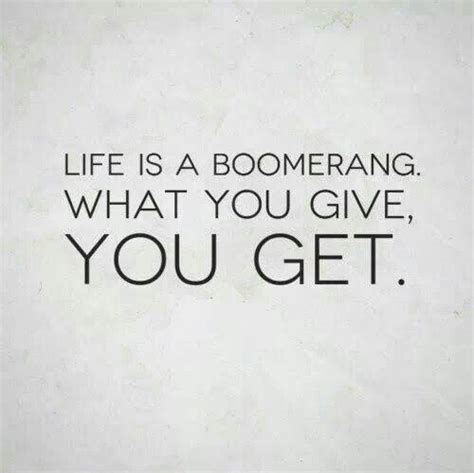 Boomerang Quotes. QuotesGram