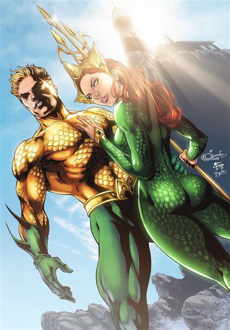 Aquaman and Mera | Aquaman dc comics, Aquaman comic, Aquaman artwork