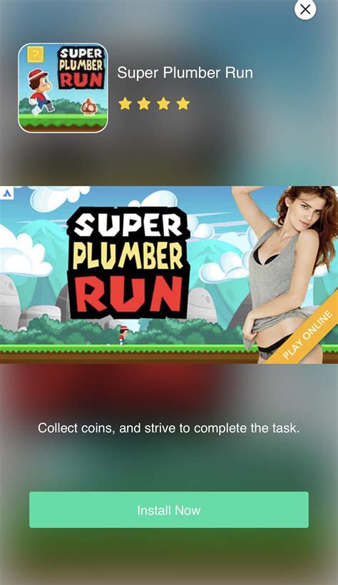 Super Plumber Run... : r/shittymobilegameads