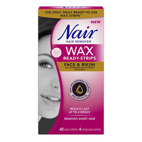 Nair™ WAX READY-STRIPS Face & Bikini reviews in Hair Removal - ChickAdvisor