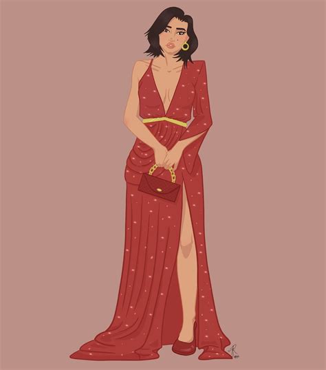 ArtStation - Red Dress