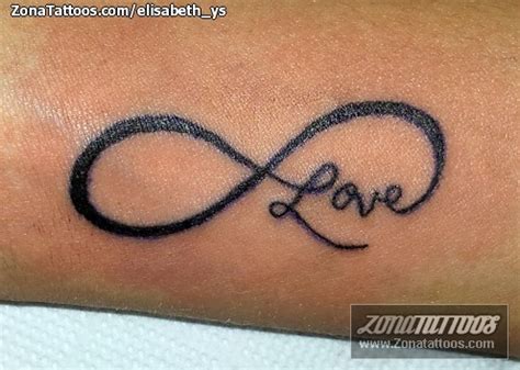 Tattoo of Symbols, Infinity, Love