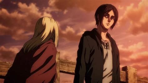 Penjelasan ending Attack on Titan Season 4 Part 2, Apa yang Mikasa katakan pada Eren? | ONE ...