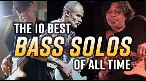 The 10 Best Bass Solos of All Time - YouTube