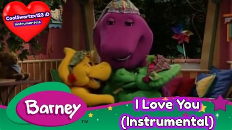 Barney - I Love You (Pajama Party Instrumental) - YouTube