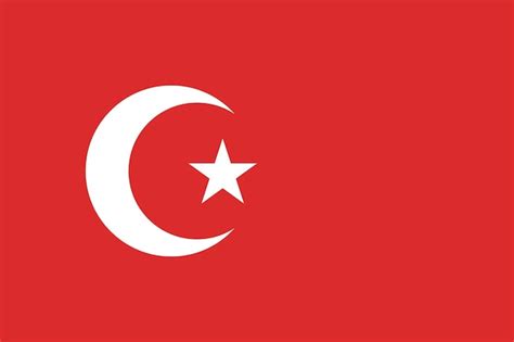 Bandera de turquía | Vector Premium