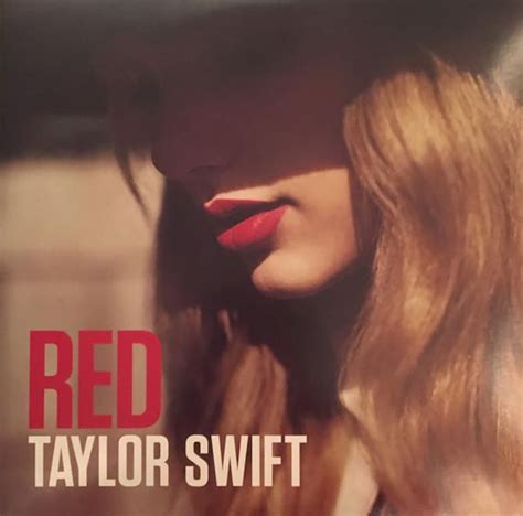 Taylor Swift Red Vinyl Record