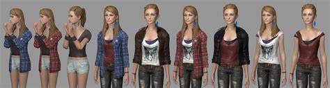 Rachel All Outfits (+Download Link) by CamKitty2 on DeviantArt