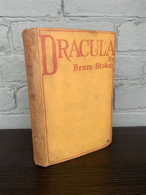 BIBLIO | Dracula by Bram Stoker | Remarkably light foxing, corners ...