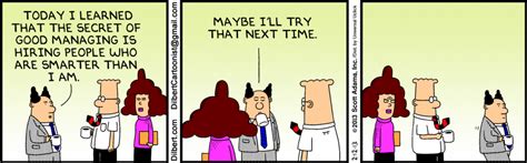 The Hiring Strategy of Dilbert Boss - Is it yours as well? The Dilbert Strip for February 12 ...