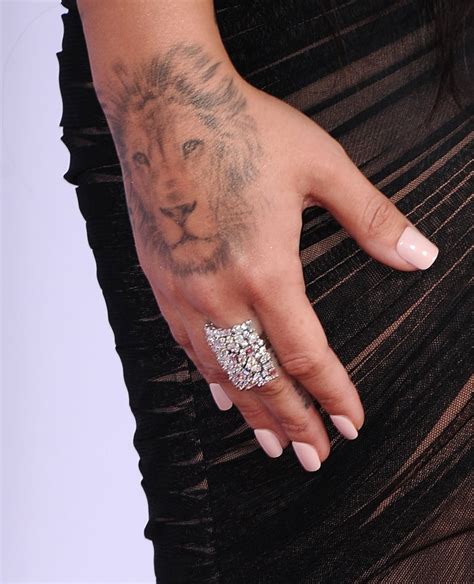 Demi Lovato Rose Finger Tattoo | POPSUGAR Beauty UK Photo 5