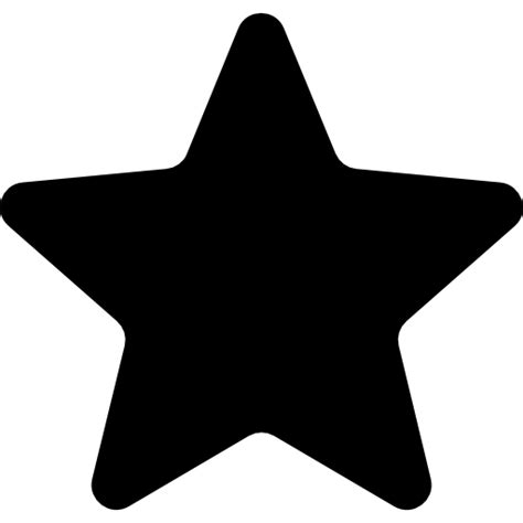 Black Star Icon Png