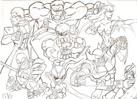 Marvel vs Capcom 3 by BLIX007 on DeviantArt