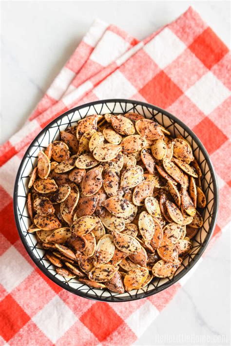 Spicy Pumpkin Seeds (Easy Recipe) | Hello Little Home