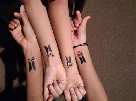 4 ideas en tatuajes de bts para army pequeños en brazo | Tatuajes, Frases de chicas ...