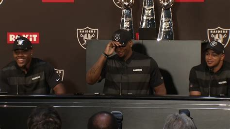 FULL PRESS CONFERENCE: Oakland Raiders introduce 1st round draft picks ...